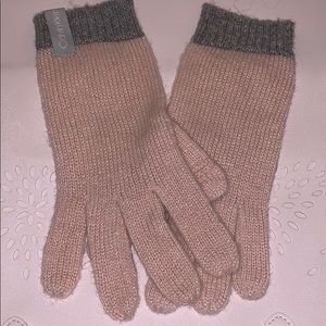 Calvin Klein Pink Gloves